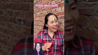 Prank HanTu MaTa ⁉️ shorts funny dubbing [upl. by Ivatts]