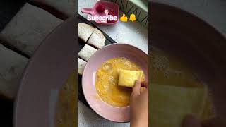 Best french toast for breakfast foryou recipe tasty foodies foodlovers yt cookingchannel [upl. by Gnahc]