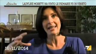 Ladylike Moretti vince le primarie Pd in Veneto [upl. by Aicilev]