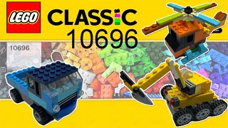 LEGO Classic 10696  I built 3 ideas [upl. by Clo]