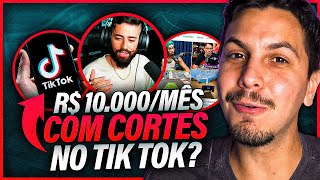 DÁ PRA GANHAR DINHEIRO COM CORTES NO TIKTOK Revelei a Verdade ft Ruyter Poubel [upl. by Nas]