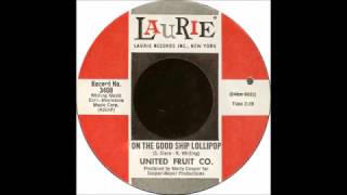 United Fruit Co  quotOn The Good Ship Lollipopquot 1967 [upl. by Elesig532]