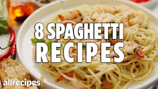 8 of Our Favorite Spaghetti Recipes  Recipe Compilations  Allrecipescom [upl. by Ahsemaj998]