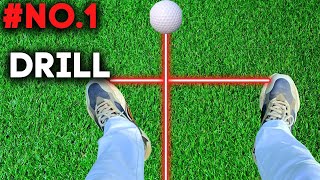 The No 1 drill to STOP TOPPING THE GOLF BALL [upl. by Sivart]