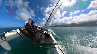 20240915 Sailing  GPS overlay  Part 57 [upl. by Nirtak7]