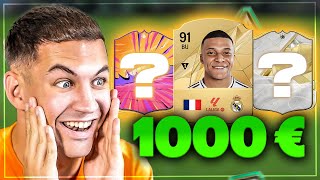 1000€ DE PACKS POUR CRÉER MON ÉQUIPE ULTIME FC25 [upl. by Ellenij674]