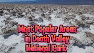 Death Valley National Park Most Popular Areas [upl. by Shig]