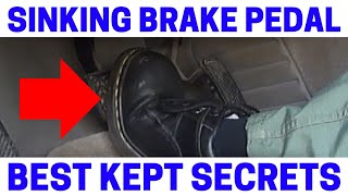 NEVER Fix A Sinking Brake Pedal Until Watching This [upl. by Tranquada]