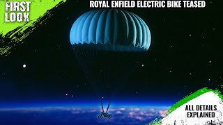 Royal Enfield Electric Bike Teased  Launch On November 4  Explained All Spec Features And More [upl. by Mcgregor513]