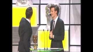 Steven Moffat BAFTA Special Award  presented by Benedict Cumberbatch and Matt Smith [upl. by Nivalc]