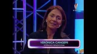 Verónica Cangemi en Siete y Medio El Siete 2014 [upl. by Adnohsel]