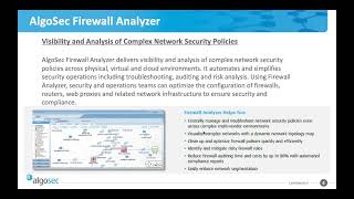 Redington amp AlgoSec Webinar Session on Managing Firewalls amp Compliances  Redington Value [upl. by Petty]