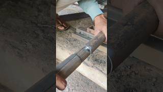 Raund pipe joint hardwork fabrication squarepipe workout machine welding sskhan [upl. by Aneen]