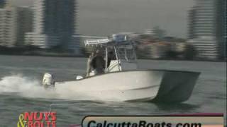 Calcutta 263 Power Catamaran  Nuts amp Bolts Product Showcase [upl. by Timofei506]