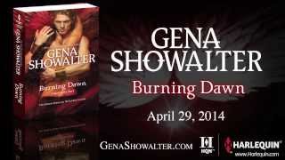 Burning Dawn by Gena Showalter Book Trailer [upl. by Attenaej131]