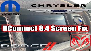 How to Fix Delaminating Dodge Chrysler Ram 84 UConnect TouchScreen [upl. by Rosina]