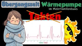 Takten in der Übergangszeit  Wärmepume im Altbau Mehrfamilienhaus  Daikin Altherma [upl. by Benjie]