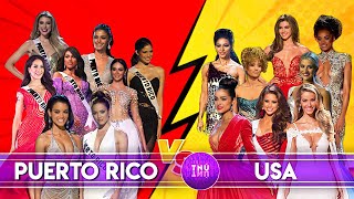 PUERTO RICO vs USA  MISS UNIVERSE 2000  2021 [upl. by Midge541]