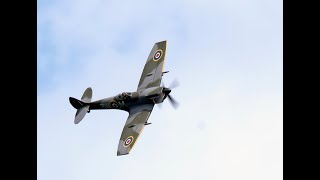 Spitfire over Foxfield [upl. by Jemy]