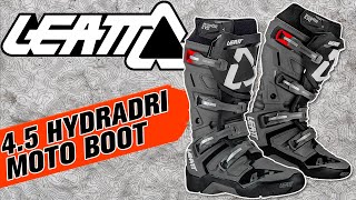 Leatt 45 HydraDri Motocross Boots [upl. by Anelrad224]