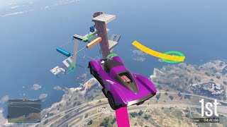 GTA Online  Amazing Vagner Parkour  باركور طويل و ممتع  قراند 5 [upl. by Nairda]