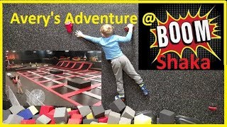 Averys Boom Shaka Trampoline Adventure [upl. by Yrbua]