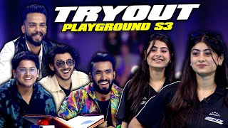 Ishu Nishu Playground Tryouts 😂🫶🏻  PlaygroundMiniofficial AmazonMXPlayer [upl. by Gertrudis]