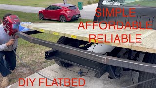 BUILDING A BUDGET FLATBED [upl. by Denni]