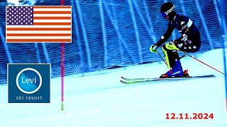 LEVI WC SL Training Sessions 2024  US SKI TEAM [upl. by Lengel]