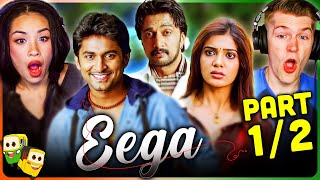 EEGA Movie Reaction wVivian amp Michael Part 12  Sudeep Nani Samantha Ruth Prabhu SS Rajamouli [upl. by Harlene]