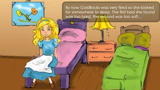 Goldilocks and the Three Bears Children story 1 [upl. by Atteloc]