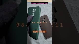 Redmi 9 Prime Silicone back cover bharathshoppingcom [upl. by Natascha]