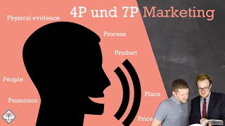 4P und 7 P Marketing einfach erklärt mit Beispielen Deutsch [upl. by Logan]