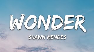 Shawn Mendes  Wonder Lyrics [upl. by Diamante]