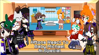 🥀Michael Afton turns into a baby for 24 hoursMY AU 🌸gacha club [upl. by Beka]