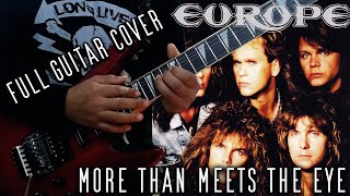 Europe  More than Meets the Eye Full Guitar Cover  Kee Marcello Solo [upl. by Ethyl]