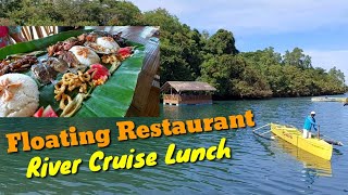 Floating Restaurant  River Cruise Lunch  Sungayan Grill  Balingasay River Bolinao Pangasinan [upl. by Ecyak]