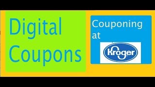 How to Use Digital Coupons at Kroger [upl. by Ative652]