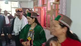 beautiful lahauli dance lahulspiti tribalculture himachalpradesh [upl. by Perren402]