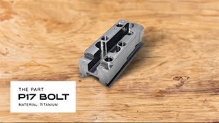 Next Level CNC Keltec P17 Bolt Machined in 1Operation [upl. by Decato]