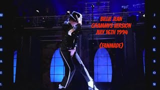 BILLIE JEAN  Micheal Jackson fanmade 1994 Grammys JULY 16th 1994 WINNER OF THE GRAMMYS [upl. by Ileray]