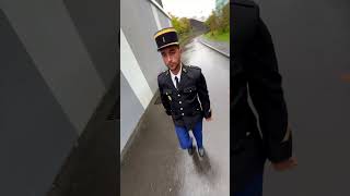 En vareuse 😎 gendarmerie gendarme militaire army gendarmerienationale vareuse military [upl. by Ayenat]