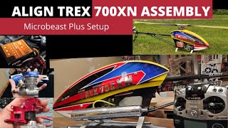 Align Trex 700XN Dominator Assembly with Microbeast Plus programming [upl. by Bibeau]