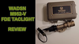 WADSN Airsoft M952V Surefire replica review [upl. by Stonwin]