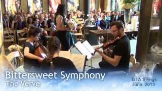 Bittersweet symphony  LIVE String Trio Cover  GTA Strings [upl. by Seiter]