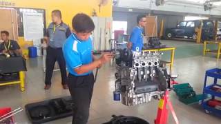 KOLEJ VOKASIONAL MELAKA TENGAH KV SKILLS UNIT TEK AUTOMOTIF [upl. by Atwekk965]