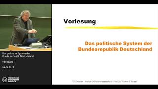 Historische und normative Grundlagen der BRD  Teil 13  Prof Dr Werner J Patzelt [upl. by Laughlin801]