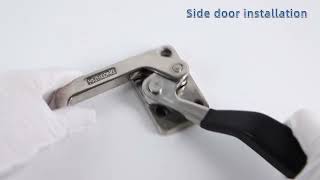 SK1501 KUNLONG Newest Airtight Lock SUS304 Compression Handle Door Latch [upl. by Airahs]