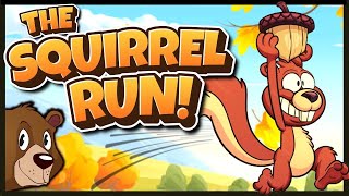 The Squirrel Run  Fall Brain Break  Freeze Dance  Just Dance  Bear Hunt [upl. by Aicyle]