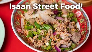 Authentic Isaan Street Food in Bangkok at Som Tam Jay So ร้านส้มตำเจ๊โส [upl. by Stiegler]